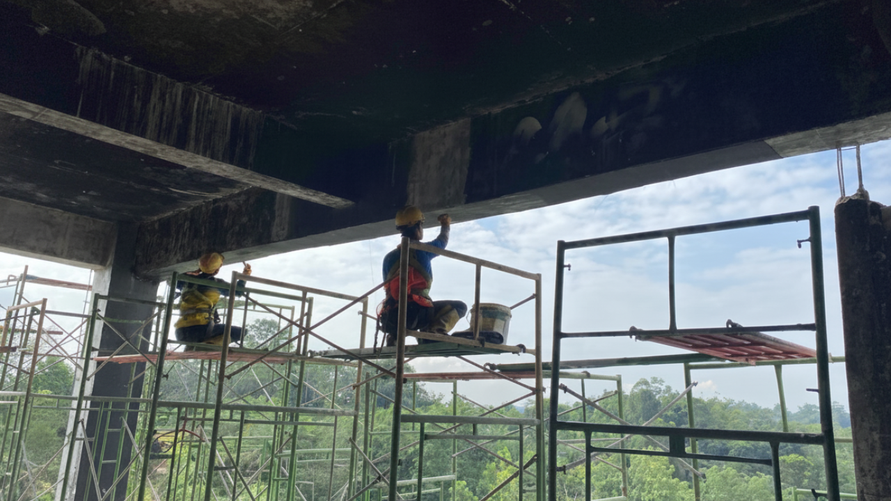 Rehabilitasi & Perkuatan Gedung Lipat Kajang - Pekanbaru Thumbnail